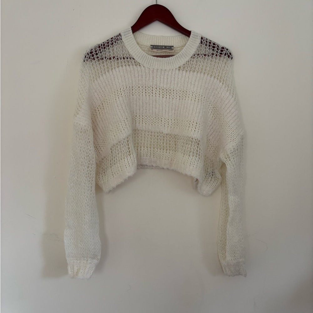 Kimchi Blue Ivory Knit Sweater - Size small